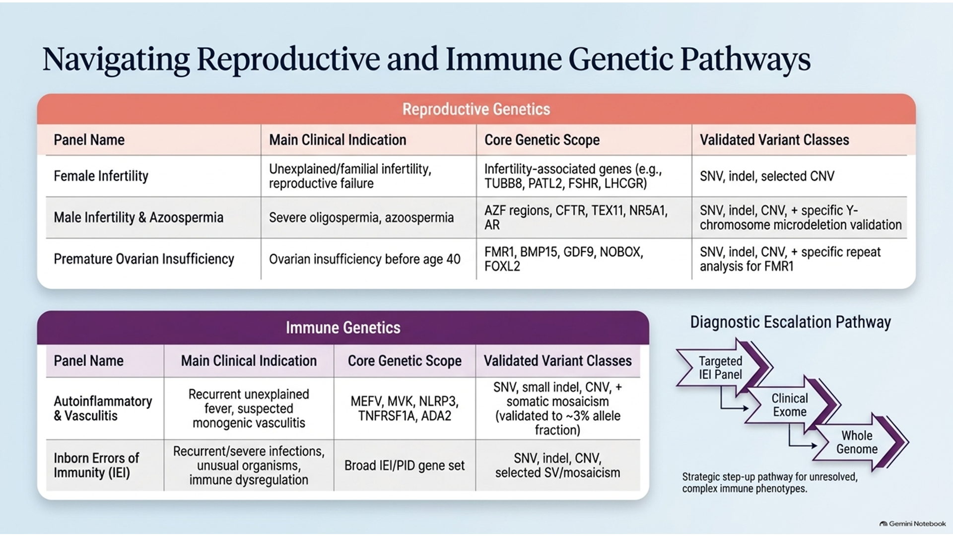 Reproductive Genetic Pathways - Slide 02