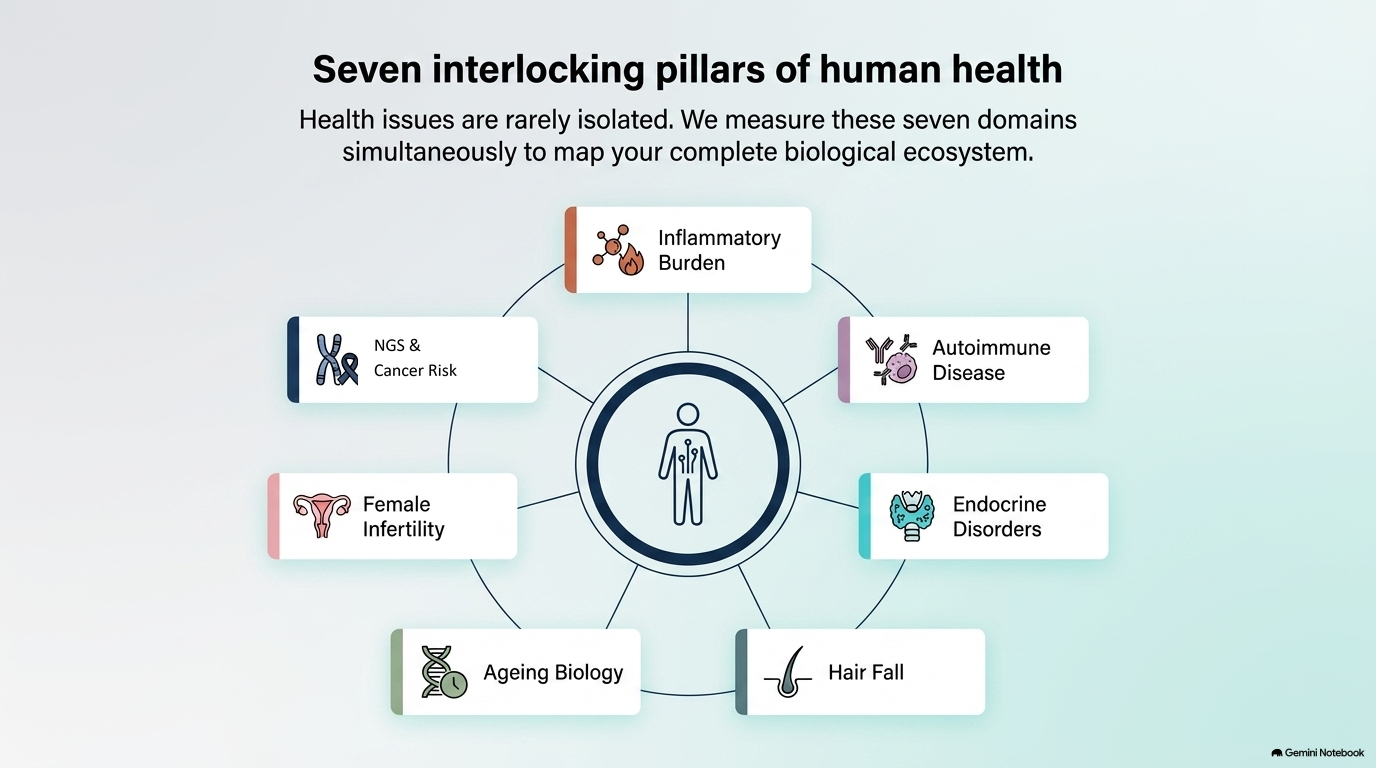 Seven Interlocking Pillars of Human Health